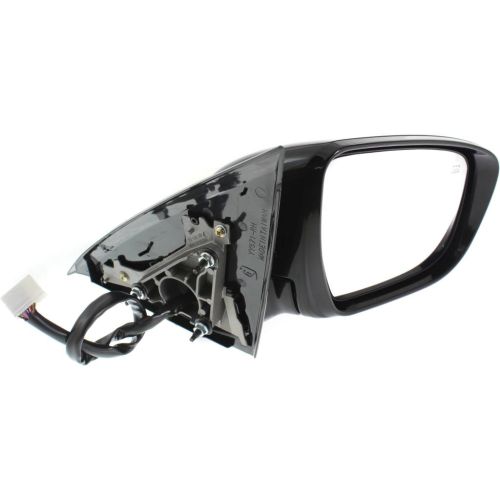 NISSAN(DATSUN) PATHFINDER DOOR MIRROR RIGHT (Passenger Side) POWER/HEATED W/VIEW MONITOR OEM#963019PF9D-PFM 2017 PL#NI1321275