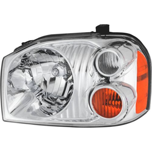 NISSAN FRONTIER HEAD LAMP ASSY LEFT (Driver Side) (BASE/XE)(W/ALUMINZED BEZEL) OEM#260608Z325 2001-2004 PL#NI2502130