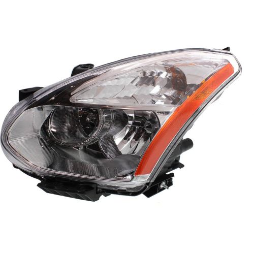 NISSAN(DATSUN) ROGUE HEAD LAMP ASSEMBLY LEFT (Driver Side) (HALOGEN)(W/ INNER RING)**CAPA** OEM#26060JM00A 2008 PL#NI2502170C