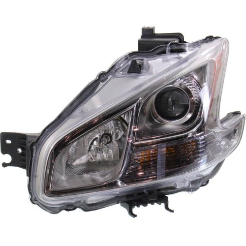 NISSAN(DATSUN) MAXIMA HEAD LAMP ASSEMBLY LEFT (Driver Side) (HALOGEN)**CAPA** OEM#260609N00A 2009-2015 PL#NI2502177C
