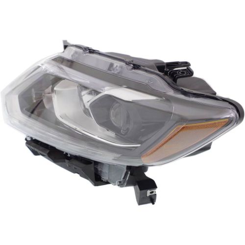 NISSAN ROGUE  (2.5L) HEAD LAMP ASSY LEFT (Driver Side) (LED HEAD LAMP)(WO/AUTO LIGHT CONTROL) OEM#260604BA5A 2014-2016 PL#NI2502228