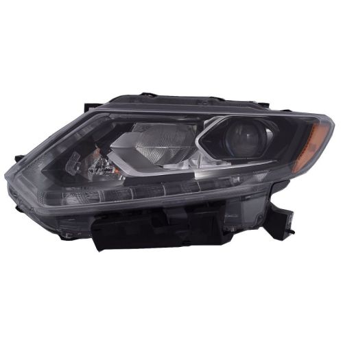 NISSAN ROGUE  (2.5L) HEAD LAMP ASSY LEFT (Driver Side) (LED)(W/AUTO LIGHT CONTROL)**CAPA** OEM#260604BA7B 2016 PL#NI2502245C