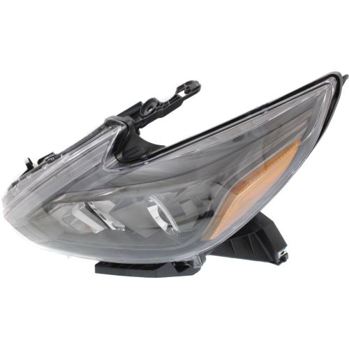 NISSAN(DATSUN) ALTIMA SEDAN HEAD LAMP ASSEMBLY LEFT (Driver Side) (HALOGEN)(WO/LED DRL)(BLK BEZEL) **CAPA** OEM#260609HS9B 2016-2018 PL#NI2502249C
