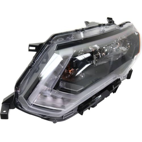 NISSAN(DATSUN) ROGUE (2.5L) HEAD LAMP ASSEMBLY LEFT (Driver Side) (HALOGEN HEAD/LAMP) OEM#260606FL0A 2017-2020 PL#NI2502254