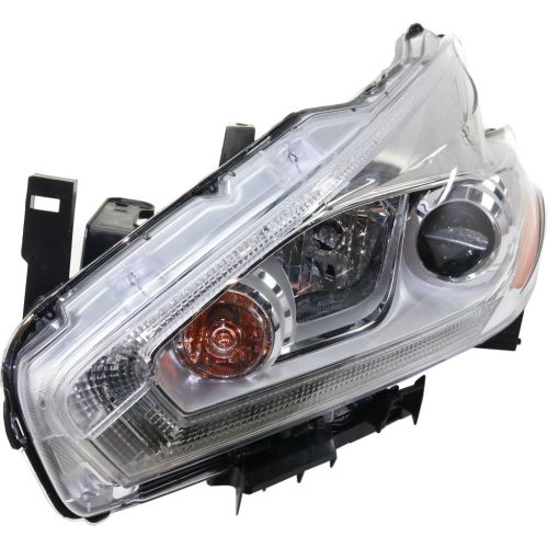 NISSAN(DATSUN) MURANO HEAD LAMP ASSEMBLY LEFT (Driver Side) (HALOGEN HEAD/LAMP)**CAPA** OEM#260605AA9C 2017 PL#NI2502255C
