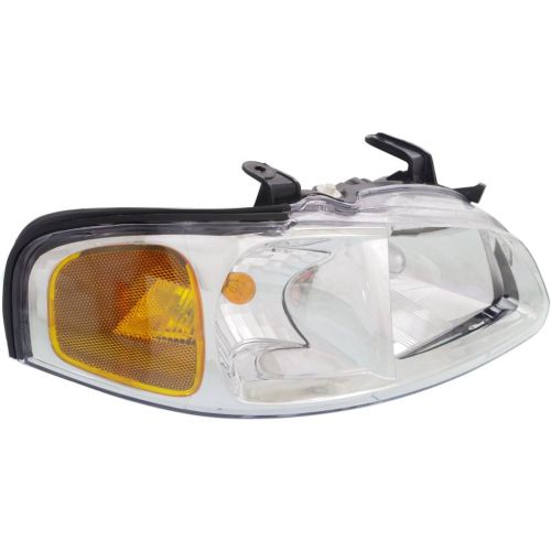 NISSAN SENTRA HEAD LAMP ASSY RIGHT (Passenger Side) (W/CHROME BEZEL) OEM#260105M026 2000-2001 PL#NI2503129