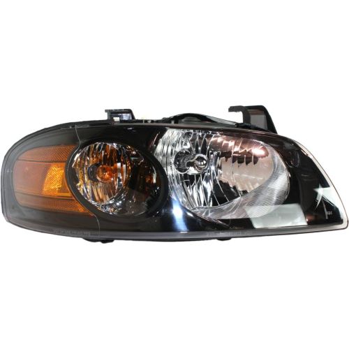 NISSAN SENTRA HEAD LAMP ASSY RIGHT (Passenger Side) (W/BLACK BEZEL) OEM#260106Z825 2004-2006 PL#NI2503153