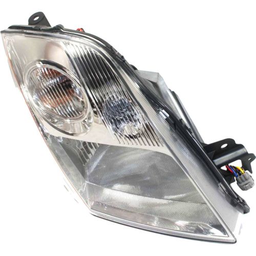 NISSAN(DATSUN) SENTRA HEAD LAMP ASSEMBLY RIGHT (Passenger Side) (CHROME BEZEL)(2.0L)(EXC SR) OEM#26010ET000 2007-2009 PL#NI2503163