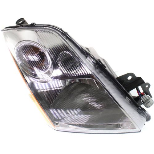 NISSAN(DATSUN) SENTRA HEAD LAMP ASSEMBLY RIGHT (Passenger Side) (CHROME BEZEL)(2.0L)(EXC SR) **CAPA** OEM#26010ET000 2007-2009 PL#NI2503163C