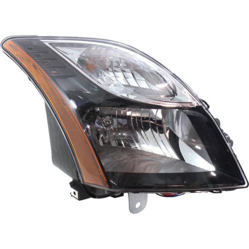 NISSAN(DATSUN) SENTRA HEAD LAMP ASSEMBLY RIGHT (Passenger Side) (BLACK BEZEL)(2.0L SR/Special Edition)(2.5L) OEM#26010ZT50B 2010-2012 PL#NI2503193