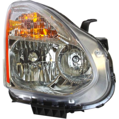 NISSAN ROGUE  HEAD LAMP ASSY RIGHT (Passenger Side) (HALOGEN)(CHROME BEZEL) OEM#260101VK0B 2013 PL#NI2503217