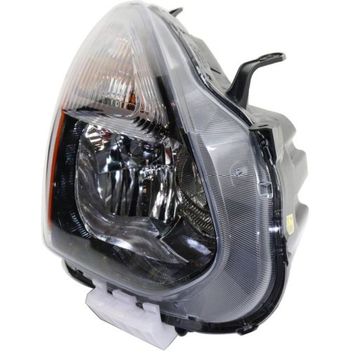 NISSAN(DATSUN) ROGUE SELECT (OLD) HEAD LAMP ASSEMBLY RIGHT (Passenger Side) (BLACK BEZEL) **CAPA** OEM#260101VX0A 2014-2015 PL#NI2503231C