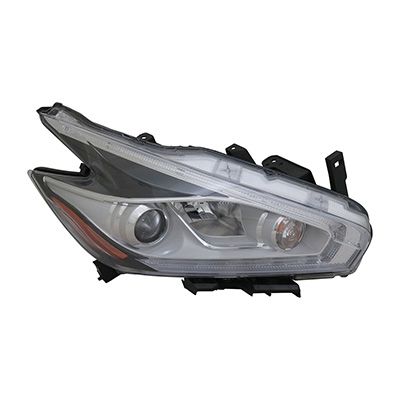 NISSAN(DATSUN) MURANO HEAD LAMP ASSEMBLY RIGHT (Passenger Side) (HALOGEN HEAD/LAMP)**CAPA** OEM#260105AA9A 2015-2016 PL#NI2503232C