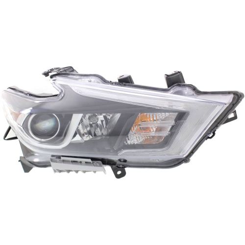 NISSAN(DATSUN) MAXIMA HEAD LAMP ASSEMBLY RIGHT (Passenger Side) (HALOGEN)(WO/LED DRL)(S/SL/SV)**CAPA** OEM#260104RF0B 2016-2018 PL#NI2503235C