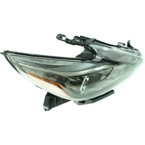 NISSAN ALTIMA SEDAN  HEAD LAMP ASSY RIGHT (Passenger Side) (LED HEAD LAMP)(W/LED DRL)(BLACK BEZEL) OEM#260109HS3B 2016-2018 PL#NI2503243