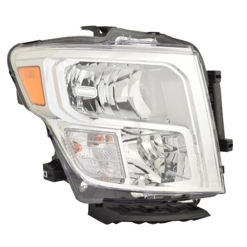 NISSAN TITAN  HEAD LAMP ASSY RIGHT (Passenger Side) (HALOGEN)(S/SV MDL) OEM#260109FV1A 2020-2023 PL#NI2503280