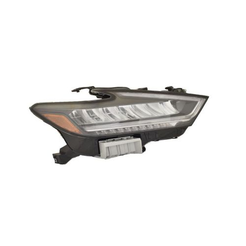 NISSAN(DATSUN) MAXIMA HEAD LAMP ASSY RIGHT (Passenger Side) (LED)(BLACK TRIM) OEM#260109DJ0C 2022-2023 PL#NI2503298