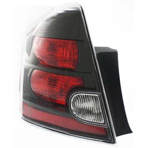 NISSAN(DATSUN) SENTRA TAIL LAMP ASSEMBLY LEFT (Driver Side) (GRAY BEZEL)(2.0L SR/2.5L) OEM#26555ET80C 2007-2009 PL#NI2800178