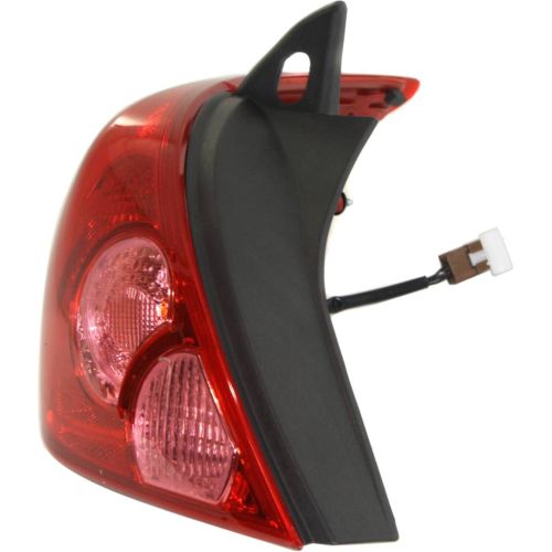 NISSAN(DATSUN) VERSA HATCHBACK TAIL LAMP ASSEMBLY LEFT (Driver Side) **CAPA** OEM#26555EM30A 2007-2012 PL#NI2800181C