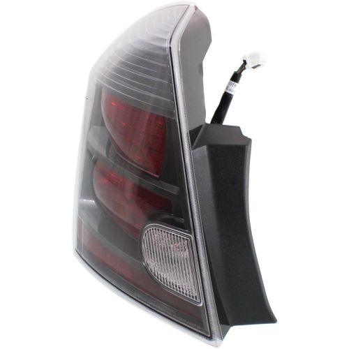 NISSAN(DATSUN) SENTRA TAIL LAMP ASSEMBLY LEFT (Driver Side) (GRAY BEZEL)(2.0L SR/Special Edition)(2.5L) OEM#26555ZT50B 2010-2012 PL#NI2800188
