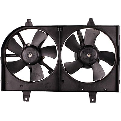 INFINITI I30  RADIATOR & A/C FAN ASSY (DUAL FAN) OEM#B14815U003 2000-2001 PL#NI3115114