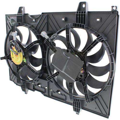 NISSAN(DATSUN) ROGUE SELECT (OLD) RADIATOR & A/C FAN ASSEMBLY (DUAL FAN) OEM#21481JG70A 2014-2015 PL#NI3115137
