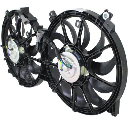 NISSAN(DATSUN) MAXIMA RADIATOR & A/C FAN ASSEMBLY (DUAL FAN) OEM#214819N00A 2009-2015 PL#NI3115139