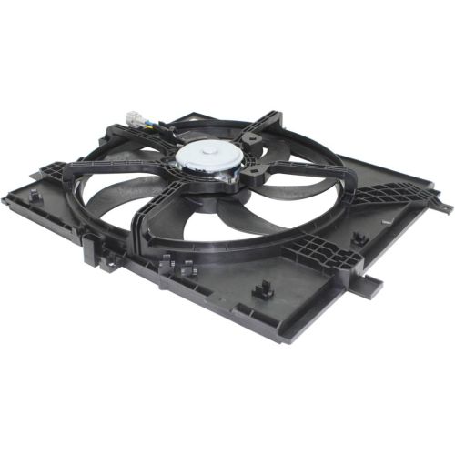 NISSAN(DATSUN) VERSA SEDAN RADIATOR & A/C FAN ASSEMBLY (M/T)(A/T 4 SPEED)(WO/CVT) OEM#214811HS3A 2012-2019 PL#NI3115148