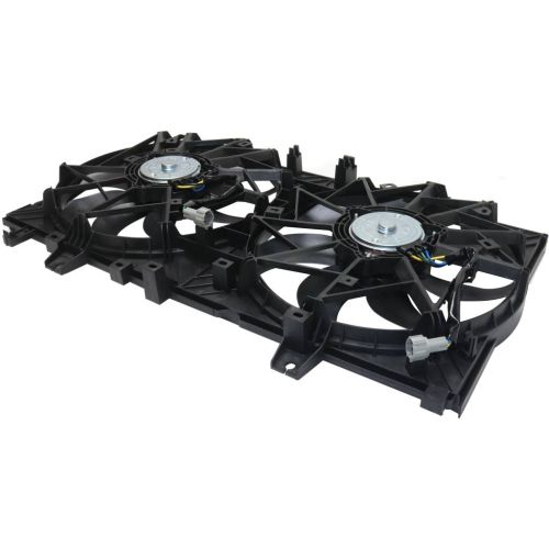 NISSAN(DATSUN) ROGUE (2.5L) RADIATOR & A/C FAN ASSEMBLY (2.5L)(DUAL FAN) OEM#214814BA0A 2014-2020 PL#NI3115150