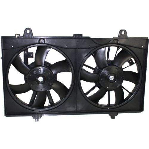 NISSAN(DATSUN) SENTRA RADIATOR & A/C FAN ASSEMBLY (2.0L)(EXC SR)(DUAL FAN) OEM#21481ET000 2007-2012 PL#NI3117101