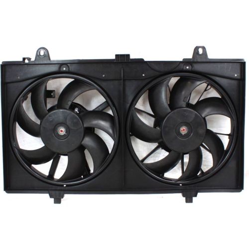 NISSAN(DATSUN) SENTRA RADIATOR & A/C FAN ASSEMBLY (2.0L SR/Special Edition)(2.5L)(DUAL FAN) OEM#21481ET80B 2007-2012 PL#NI3117102