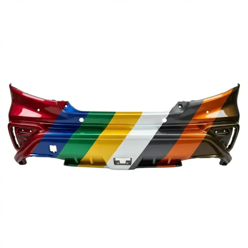 SUBARU WRX REAR BUMPER COVER PRM/LWR-TXT (W/SENSOR) **CAPA** OEM#57702VC510 2022-2025 PL#SU1100202C