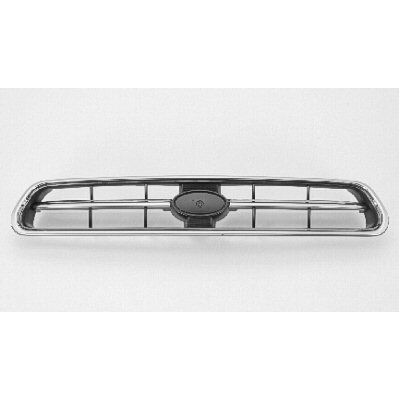 SUBARU LEGACY/OUTBACK GRILLE CHROME/PTD (GT & GT LIMITED) OEM#91121AE480 2000-2002 PL#SU1200119