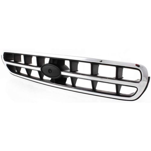 SUBARU LEGACY/OUTBACK GRILLE CHROME/BLACK (OUTBACK) OEM#91121AE470 2000-2002 PL#SU1200122