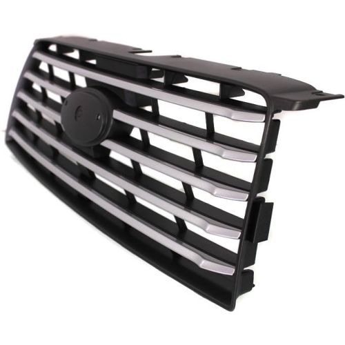 SUBARU FORESTER GRILLE BLACK W/SILVER MLDGS (EXC MESH) OEM#91121SA082 2006-2008 PL#SU1200136