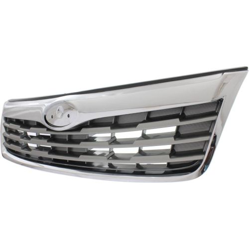 SUBARU FORESTER GRILLE CHR/SILVER **CAPA** OEM#91121SC040 2011-2013 PL#SU1200149C