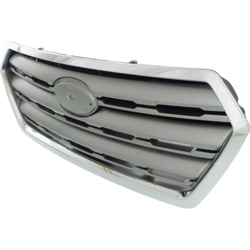 SUBARU OUTBACK GRILLE ASSEMBLY CHR/SILVER OEM#91121AL05A 2015-2017 PL#SU1200159