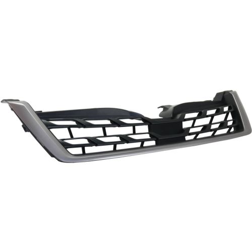SUBARU FORESTER GRILLE BLACK W/GRAY MOLDING OEM#91121SG270 2017-2018 PL#SU1200171