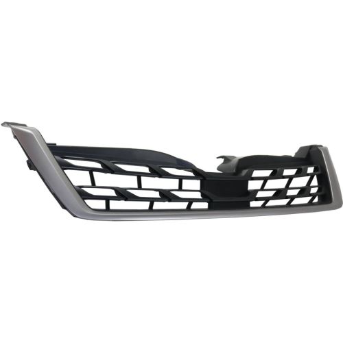 SUBARU FORESTER GRILLE BLACK W/GRAY MOLDING **CAPA** OEM#91121SG270 2017-2018 PL#SU1200171C