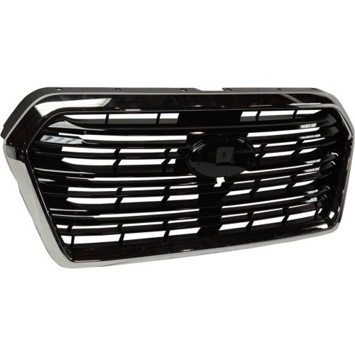 SUBARU ASCENT GRILLE CHROME/BLACK (W/CAMERA)**CAPA** OEM#91121XC01A 2019-2022 PL#SU1200183C