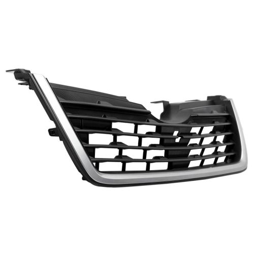 SUBARU FORESTER GRILLE LOWER BLACK W/SILVER MLDG (BASE/PREMIUM) OEM#91121SJ100 2019-2024 PL#SU1200187