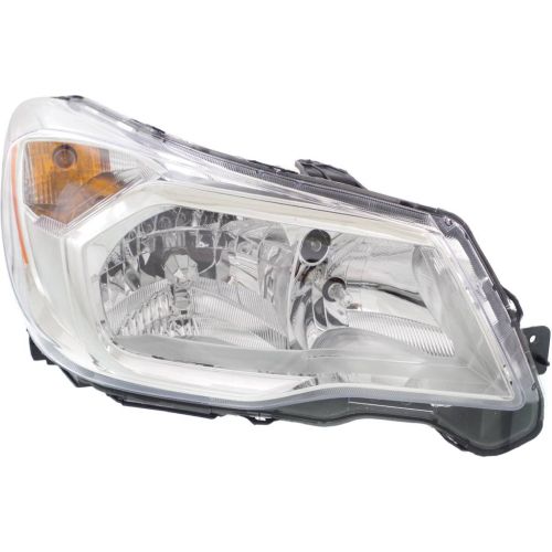 SUBARU FORESTER HEAD LAMP ASSEMBLY RIGHT (Passenger Side) 2.5L (HALOGEN)(CHR BEZEL) **CAPA** OEM#84001SG081 2014-2016 PL#SU2503145C