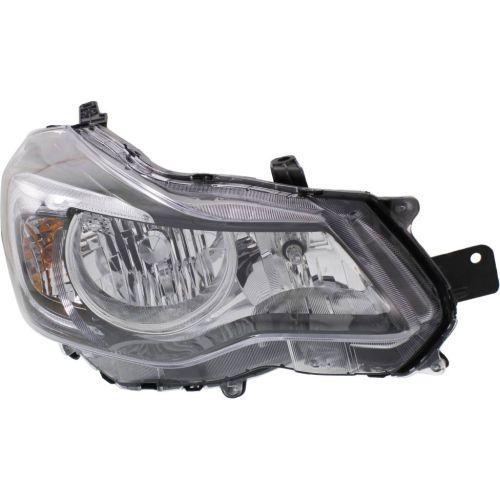 SUBARU IMPREZA 2.0 HEAD LAMP ASSY RIGHT (Passenger Side) (HALOGEN) BLACK OEM#84001FJ320 2015-2016 PL#SU2503155