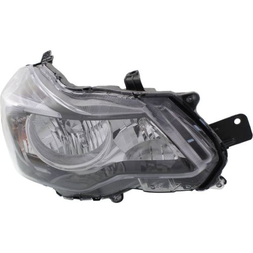 SUBARU IMPREZA 2.0 HEAD LAMP ASSEMBLY RIGHT (Passenger Side) (HALOGEN) BLACK **CAPA** OEM#84001FJ320 2015-2016 PL#SU2503155C