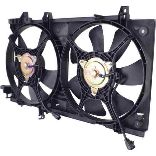 SUBARU FORESTER  RADIATOR & A/C FAN ASSY (W/O TURBO)(DUAL FAN) OEM#45131FE000-PFM 2003-2008 PL#SU3115111