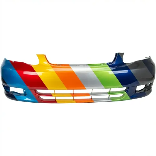 TOYOTA COROLLA/SEDAN FRONT BUMPER COVER PRIMED (CE/LE MODEL)(W/O Spoiler Hole) OEM#5211902915 2003-2004 PL#TO1000240