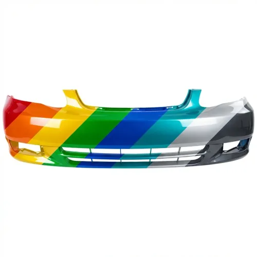 TOYOTA COROLLA/SEDAN FRONT BUMPER COVER PRIMED (S MODEL)(W/Spoiler Holes) OEM#5211902916 2003-2004 PL#TO1000241