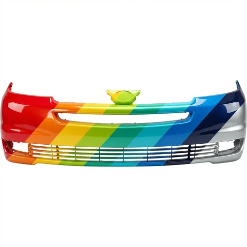 TOYOTA SIENNA FRONT BUMPER COVER PRIMED (W/Park Sensor)(W/O Radar Cruise) OEM#52119AE901 2004-2005 PL#TO1000270