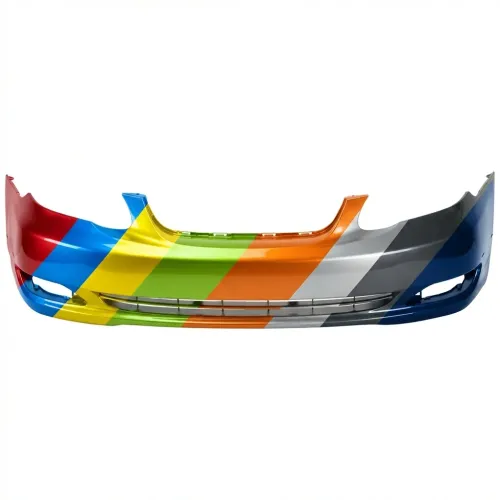 TOYOTA COROLLA/SEDAN FRONT BUMPER COVER PRIMED (S/XRS MODEL)(W/Spoiler Holes) OEM#521190Z939 2005-2008 PL#TO1000298