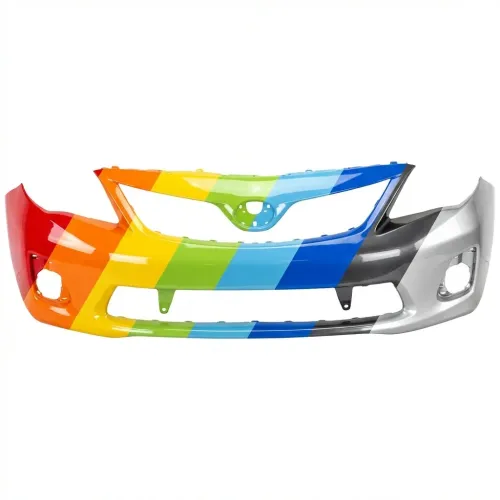 TOYOTA COROLLA/SEDAN FRONT BUMPER COVER PRIMED (W/O SPOILER) OEM#5211903901 2011-2013 PL#TO1000372